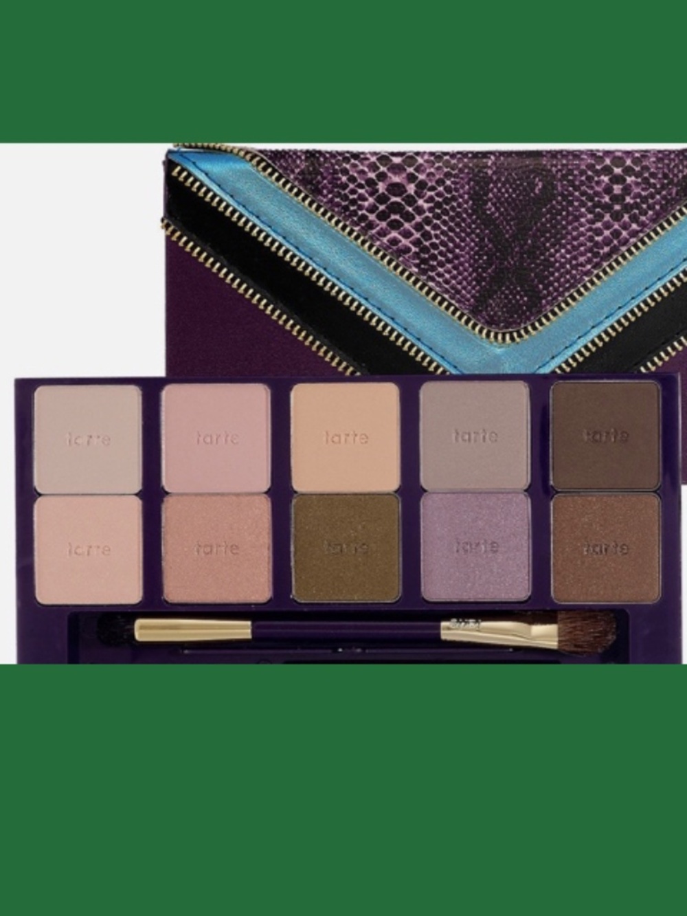 TARTE AMAZONIAN CLAY 10 EYESHADOW PALETTE WITH BRUSH